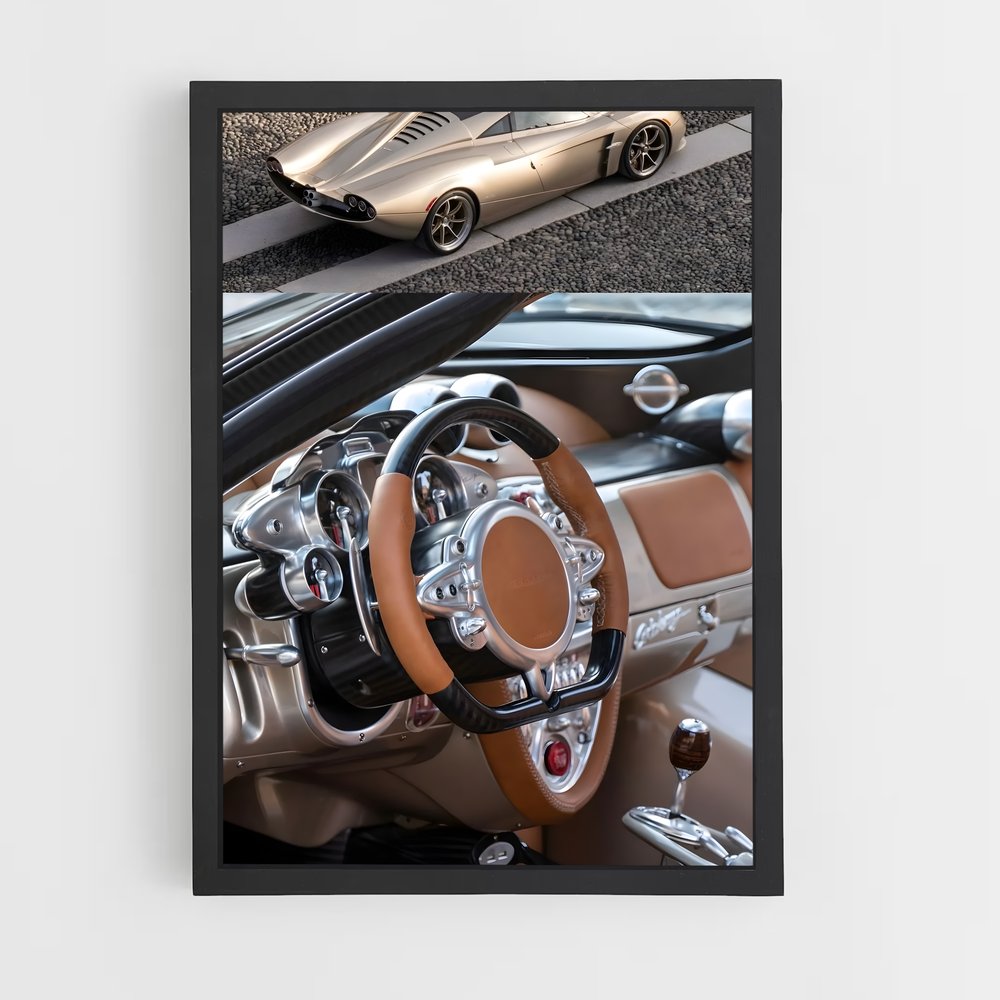 Poster Huayra Luxe – affiche Pagani (vue 2)